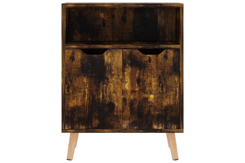 Skjenk 60x30x72 cm sponplate røkt eik - Brun - Oppbevaring - Oppbevaringsmøbler - Sideboard & skjenker