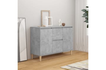 Skjenk betonggrå 103,5x35x70 cm sponplate - Grå - Oppbevaring - Oppbevaringsmøbler - Sideboard & skjenker