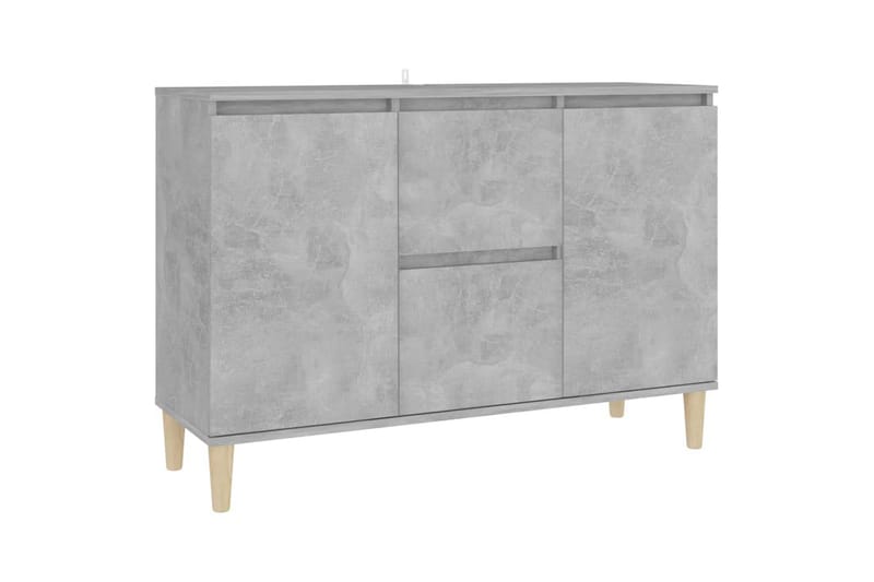 Skjenk betonggrå 103,5x35x70 cm sponplate - Grå - Sideboard & skjenker