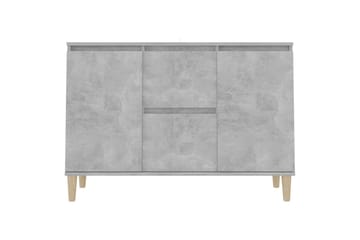 Skjenk betonggrå 103,5x35x70 cm sponplate - Grå - Oppbevaring - Oppbevaringsmøbler - Sideboard & skjenker