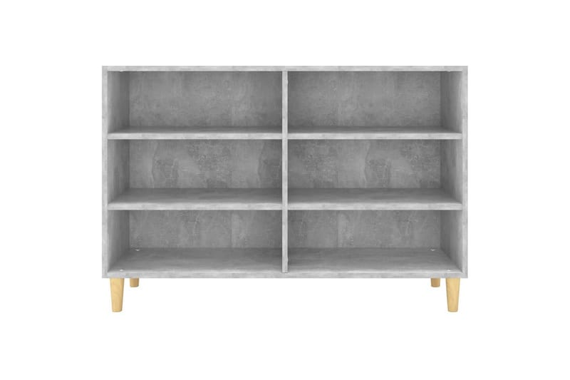 Skjenk betonggrå 103,5x35x70 cm sponplate - Grå - Oppbevaring - Oppbevaringsmøbler - Sideboard & skjenker