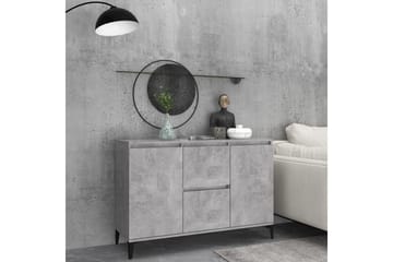 Skjenk betonggrå 104x35x70 cm sponplate - Grå - Oppbevaring - Oppbevaringsmøbler - Sideboard & skjenker