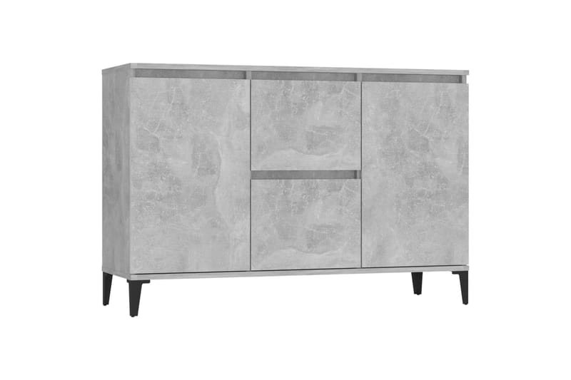 Skjenk betonggrå 104x35x70 cm sponplate - Grå - Sideboard & skjenker