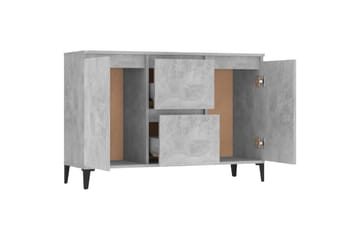 Skjenk betonggrå 104x35x70 cm sponplate - Grå - Oppbevaring - Oppbevaringsmøbler - Sideboard & skjenker