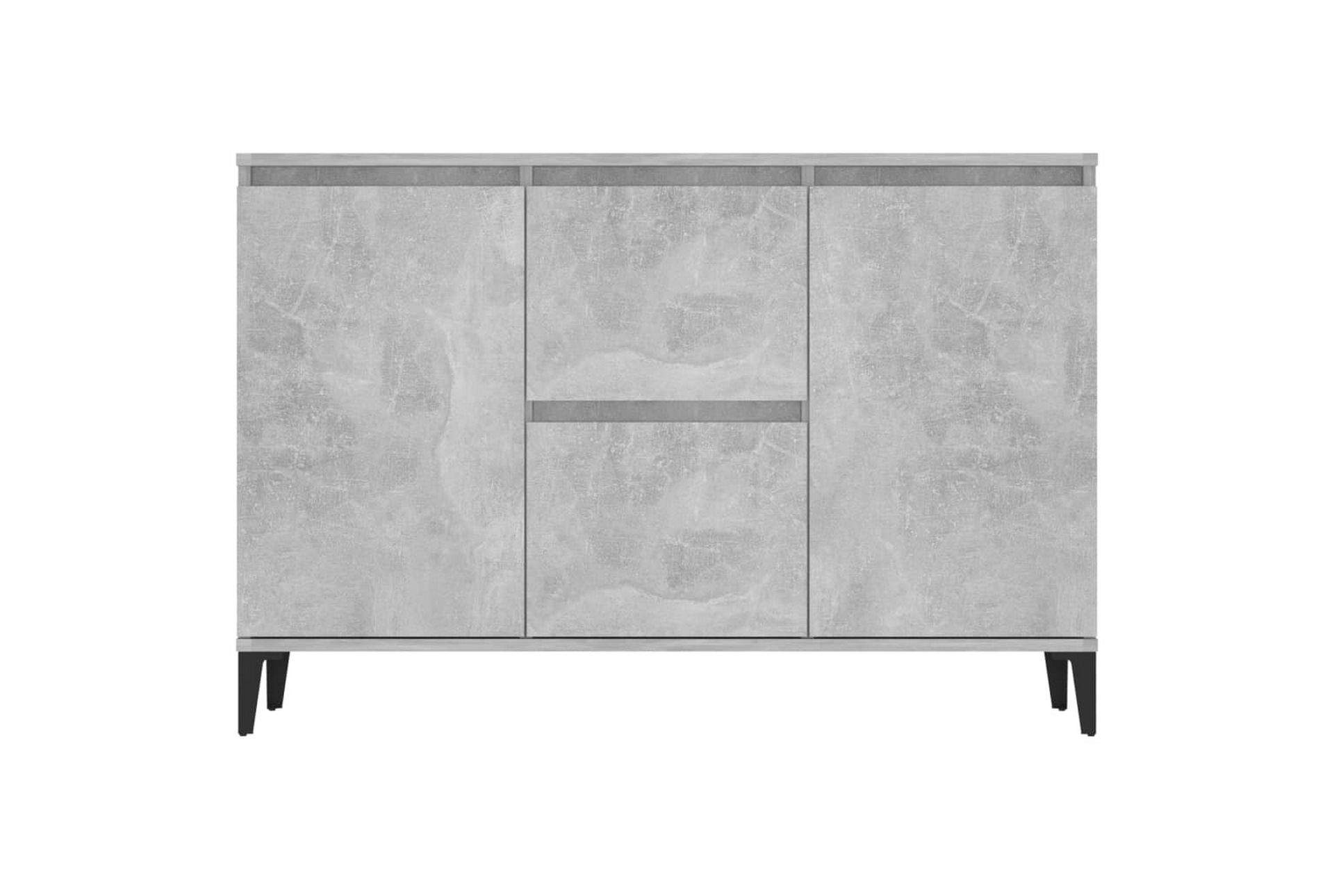 Skjenk betonggrå 104x35x70 cm sponplate - Grå - Oppbevaring - Oppbevaringsmøbler - Sideboard & skjenker