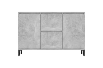 Skjenk betonggrå 104x35x70 cm sponplate - Grå - Oppbevaring - Oppbevaringsmøbler - Sideboard & skjenker