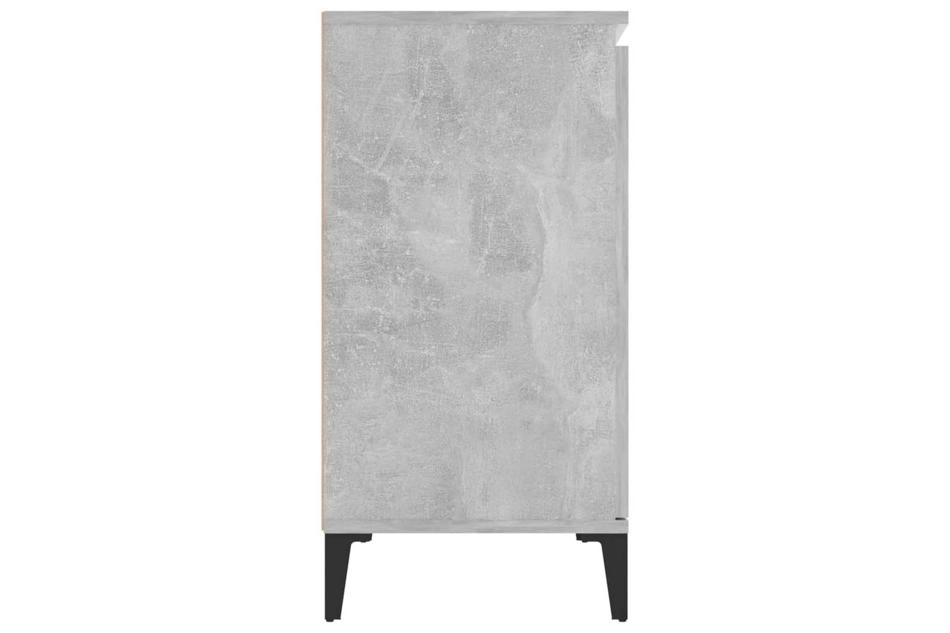 Skjenk betonggrå 104x35x70 cm sponplate - Grå - Oppbevaring - Oppbevaringsmøbler - Sideboard & skjenker