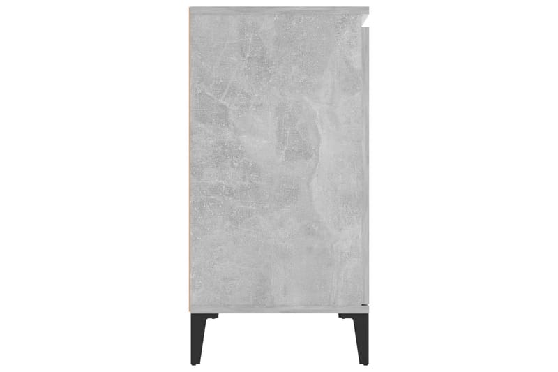 Skjenk betonggrå 104x35x70 cm sponplate - Grå - Oppbevaring - Oppbevaringsmøbler - Sideboard & skjenker