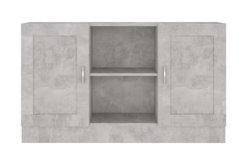 Skjenk betonggrå 120x30,5x70 cm sponplate - Grå - Oppbevaring - Oppbevaringsmøbler - Sideboard & skjenker