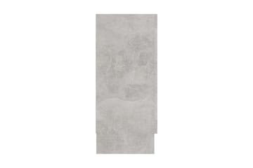 Skjenk betonggrå 120x30,5x70 cm sponplate - Grå - Oppbevaring - Oppbevaringsmøbler - Sideboard & skjenker
