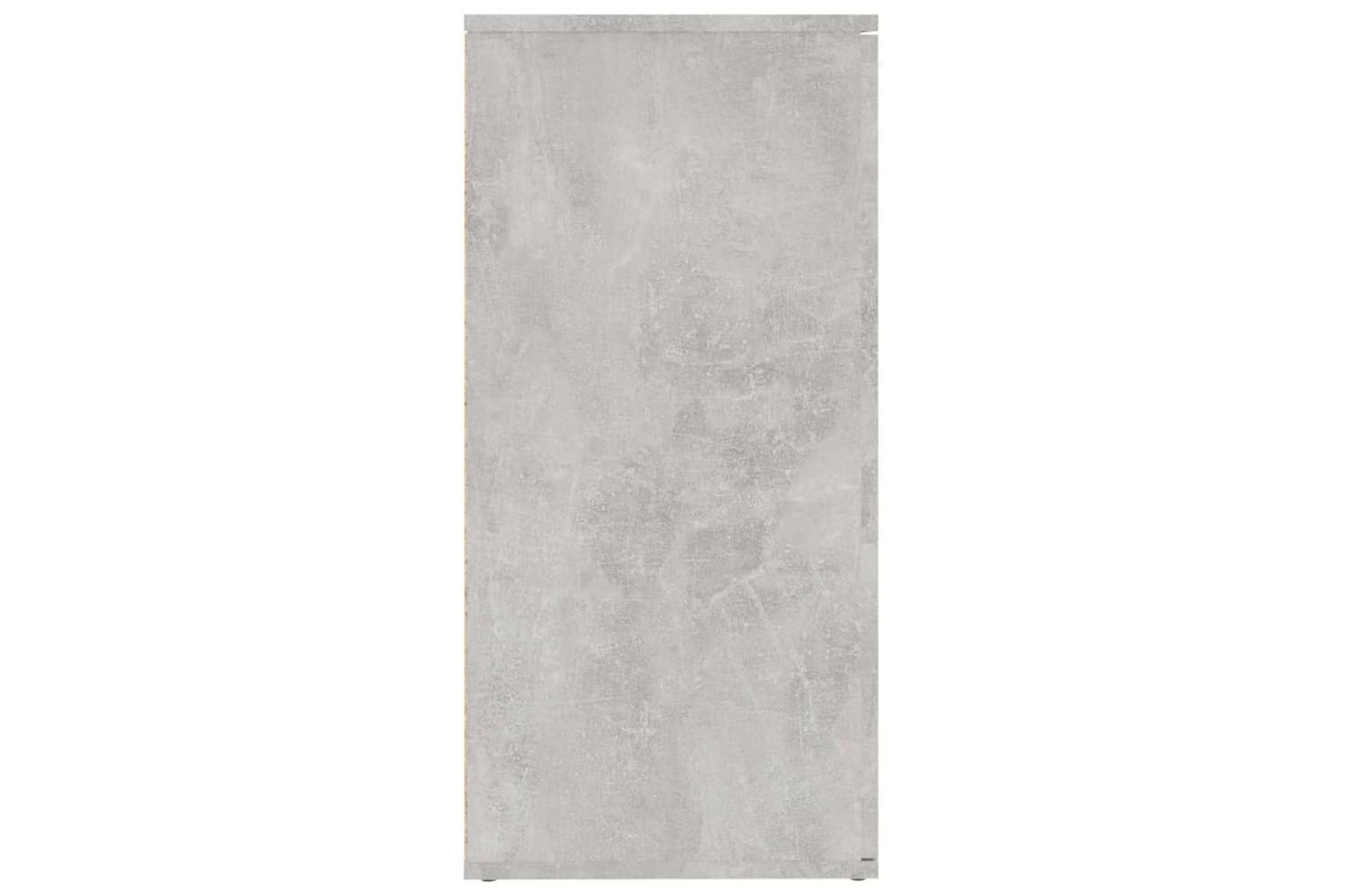 Skjenk betonggrå 160x36x75 cm sponplate - Grå - Oppbevaring - Oppbevaringsmøbler - Sideboard & skjenker