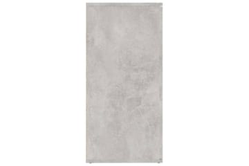 Skjenk betonggrå 160x36x75 cm sponplate - Grå - Oppbevaring - Oppbevaringsmøbler - Sideboard & skjenker