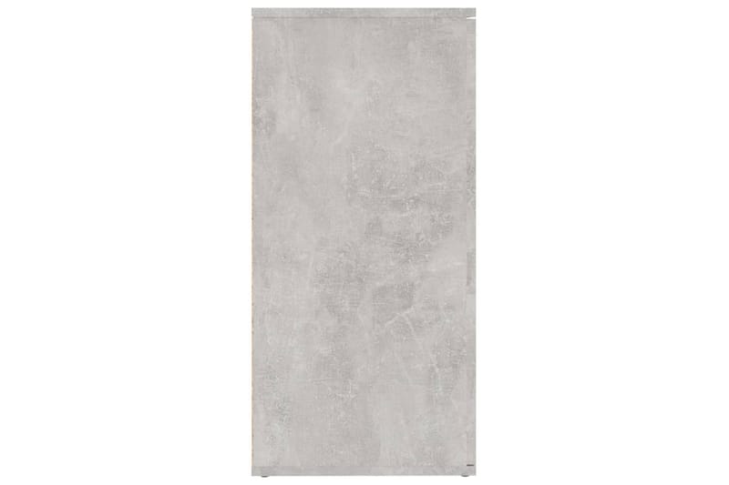 Skjenk betonggrå 160x36x75 cm sponplate - Grå - Oppbevaring - Oppbevaringsmøbler - Sideboard & skjenker