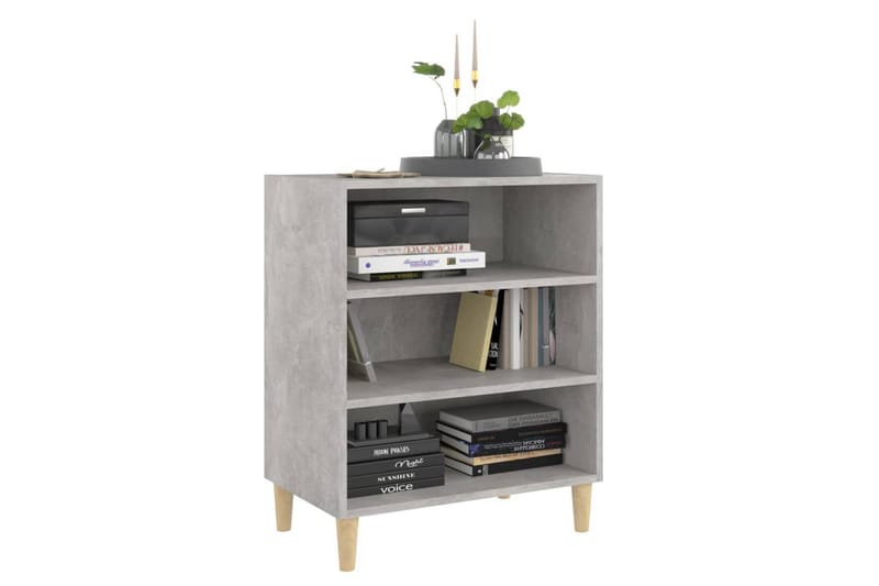 Skjenk betonggrå 57x35x70 cm sponplate - Grå - Oppbevaring - Oppbevaringsmøbler - Sideboard & skjenker