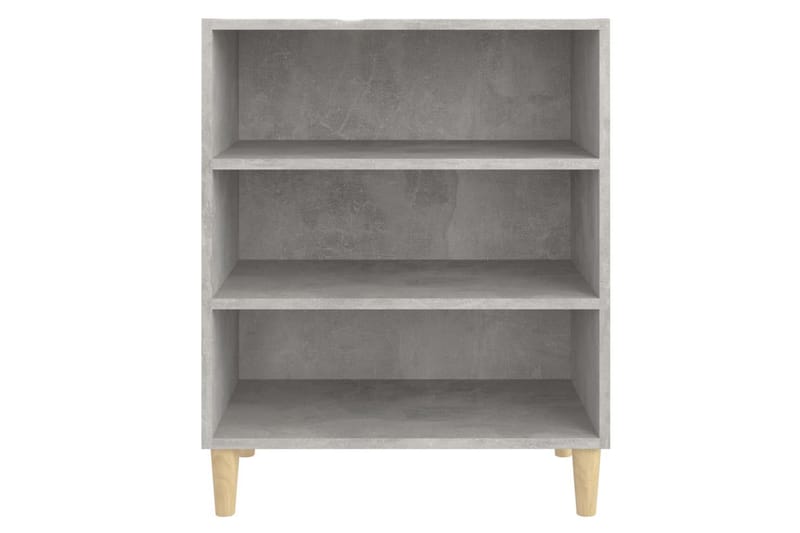 Skjenk betonggrå 57x35x70 cm sponplate - Grå - Sideboard & skjenker