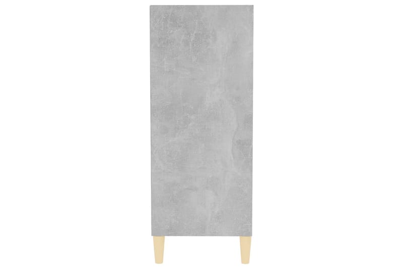 Skjenk betonggrå 57x35x90 cm sponplate - Grå - Oppbevaring - Oppbevaringsmøbler - Sideboard & skjenker
