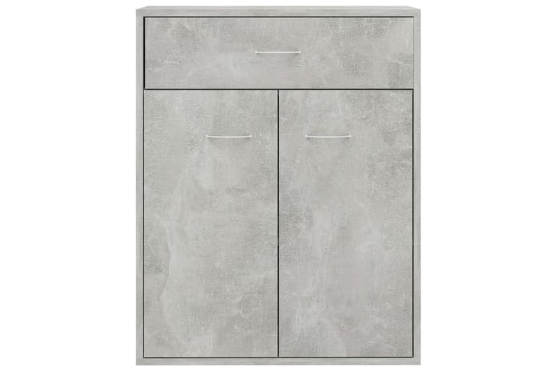 Skjenk betonggrå 60x30x75 cm sponplate - Oppbevaring - Oppbevaringsmøbler - Sideboard & skjenker