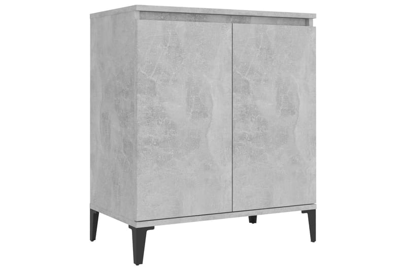 Skjenk betonggrå 60x35x70 cm sponplate - Grå - Oppbevaring - Oppbevaringsmøbler - Sideboard & skjenker