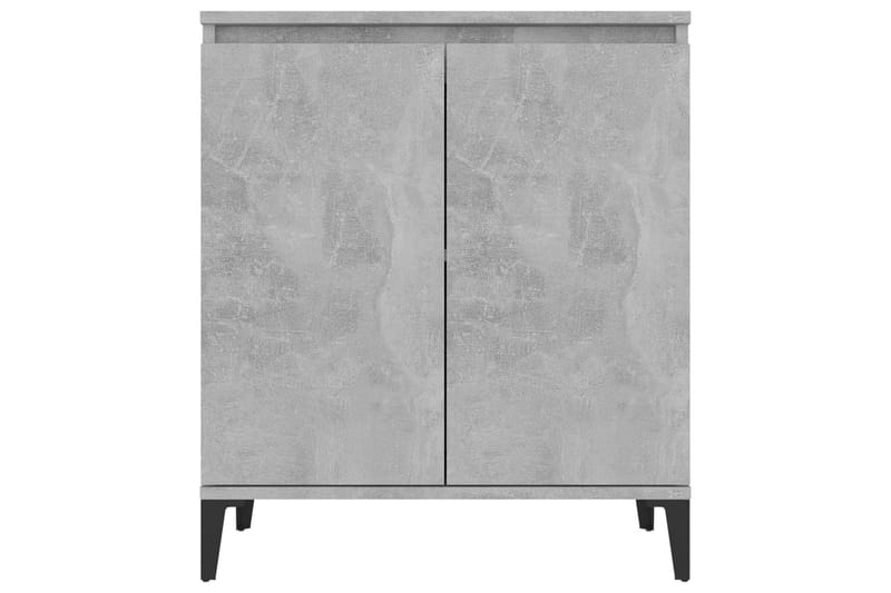 Skjenk betonggrå 60x35x70 cm sponplate - Grå - Oppbevaring - Oppbevaringsmøbler - Sideboard & skjenker