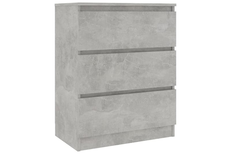 Skjenk betonggrå 60x35x76 cm sponplate - Grå - Oppbevaring - Oppbevaringsmøbler - Sideboard & skjenker