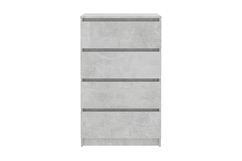 Skjenk betonggrå 60x35x98,5 cm sponplate - Oppbevaring - Oppbevaringsmøbler - Sideboard & skjenker
