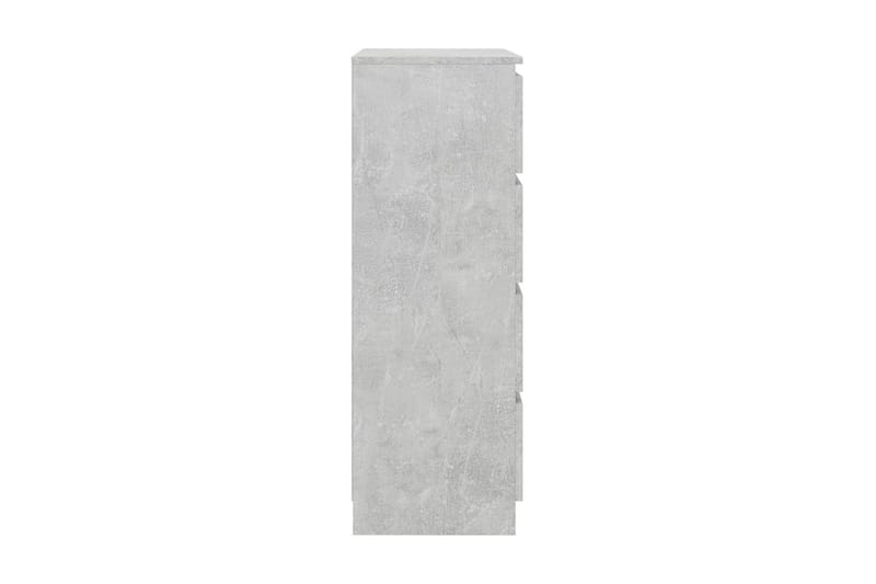Skjenk betonggrå 60x35x98,5 cm sponplate - Oppbevaring - Oppbevaringsmøbler - Sideboard & skjenker