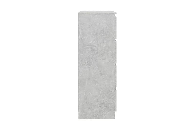 Skjenk betonggrå 60x35x98,5 cm sponplate - Sideboard & skjenker
