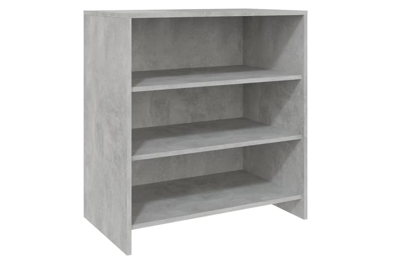 Skjenk betonggrå 70x40,5x75 cm sponplate - Grå - Oppbevaring - Oppbevaringsmøbler - Sideboard & skjenker