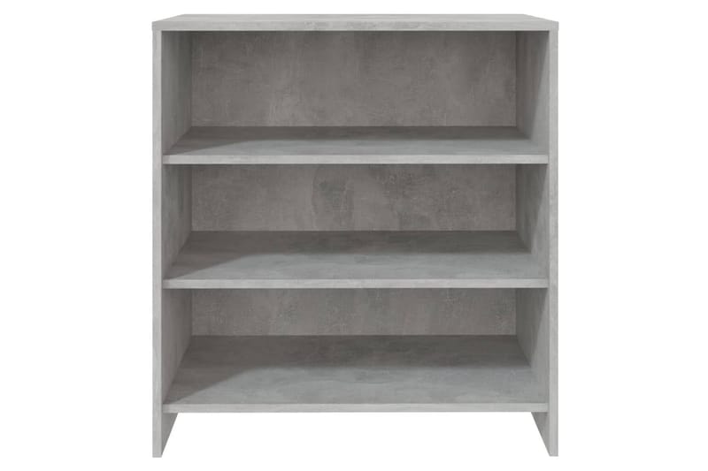 Skjenk betonggrå 70x40,5x75 cm sponplate - Grå - Oppbevaring - Oppbevaringsmøbler - Sideboard & skjenker