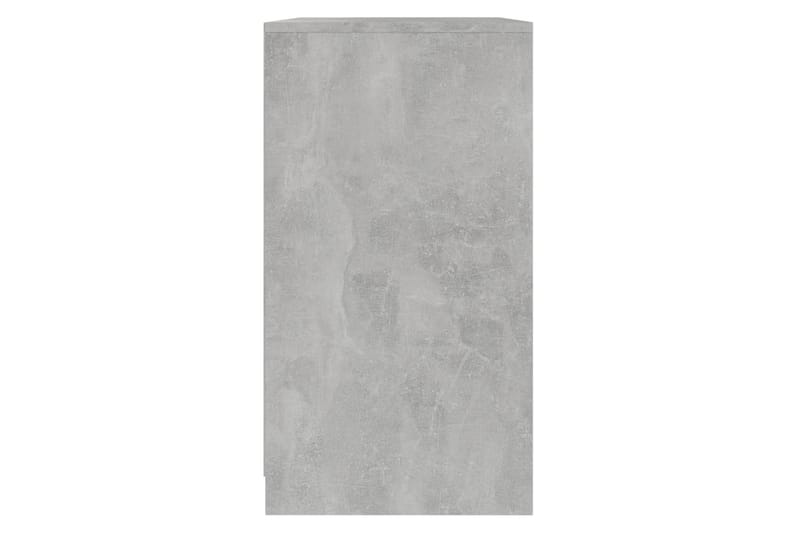 Skjenk betonggrå 70x40,5x75 cm sponplate - Grå - Oppbevaring - Oppbevaringsmøbler - Sideboard & skjenker