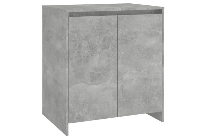 Skjenk betonggrå 70x40x73,5 cm sponplate - Grå - Oppbevaring - Oppbevaringsmøbler - Sideboard & skjenker
