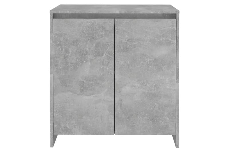 Skjenk betonggrå 70x40x73,5 cm sponplate - Grå - Oppbevaring - Oppbevaringsmøbler - Sideboard & skjenker