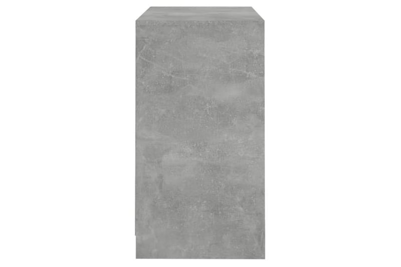 Skjenk betonggrå 70x40x73,5 cm sponplate - Grå - Sideboard & skjenker