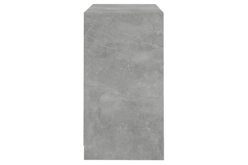 Skjenk betonggrå 70x40x73,5 cm sponplate - Grå - Oppbevaring - Oppbevaringsmøbler - Sideboard & skjenker