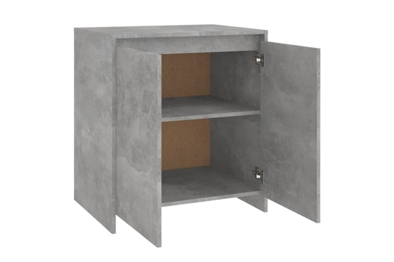 Skjenk betonggrå 70x40x73,5 cm sponplate - Grå - Oppbevaring - Oppbevaringsmøbler - Sideboard & skjenker