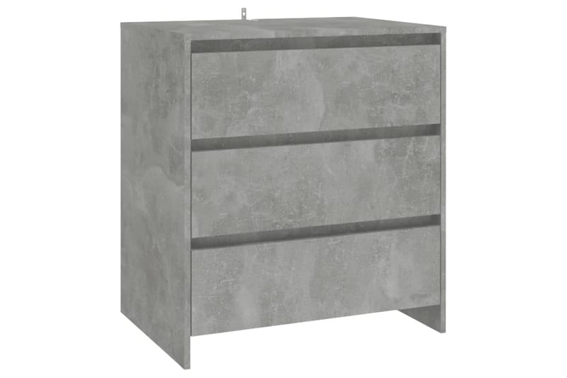 Skjenk betonggrå 70x41x75 cm sponplate - Grå - Sideboard & skjenker