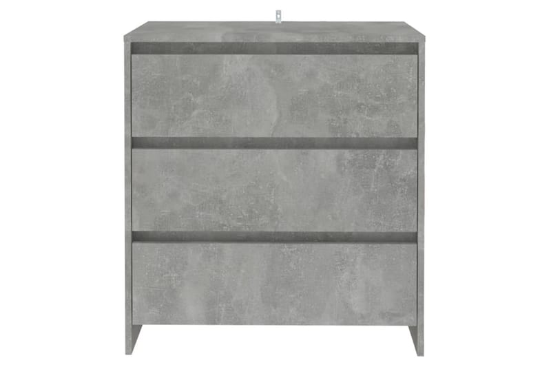 Skjenk betonggrå 70x41x75 cm sponplate - Grå - Sideboard & skjenker