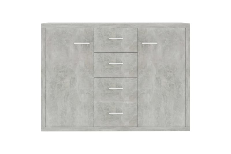 Skjenk betonggrå 88x30x65 cm sponplate - Oppbevaring - Oppbevaringsmøbler - Sideboard & skjenker
