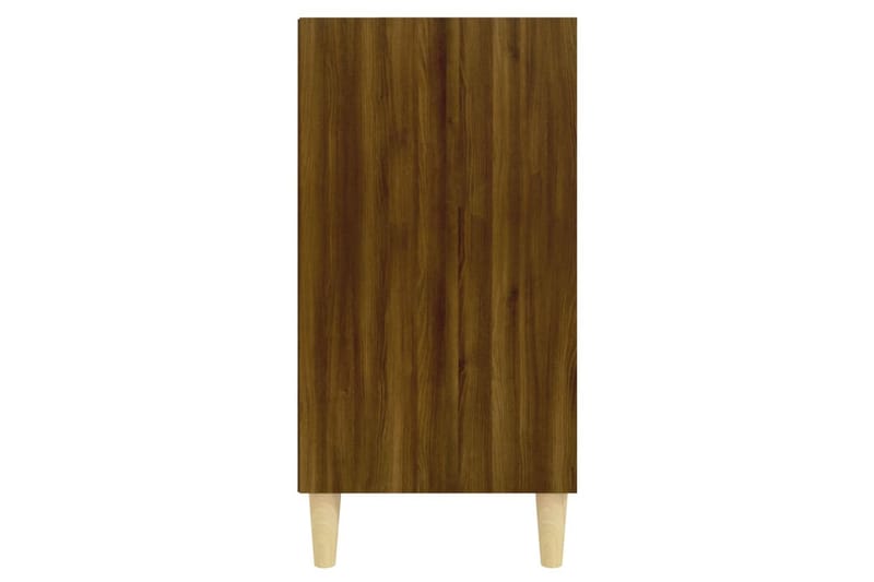Skjenk brun eik 57x35x70 cm sponplate - Brun - Oppbevaring - Oppbevaringsmøbler - Sideboard & skjenker