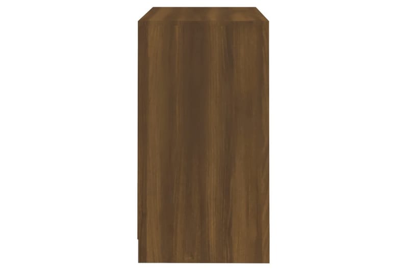 Skjenk brun eik 70x40x73,5 cm sponplate - Brun - Sideboard & skjenker