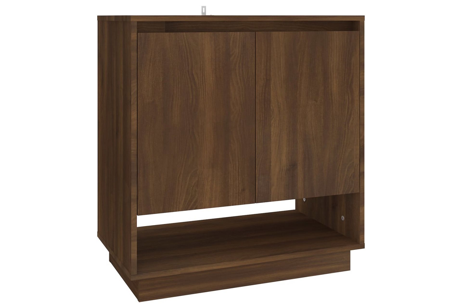 Skjenk brun eik 70x41x75 cm sponplate - Brun - Oppbevaring - Oppbevaringsmøbler - Sideboard & skjenker