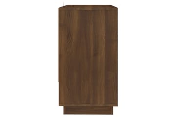 Skjenk brun eik 70x41x75 cm sponplate - Brun - Oppbevaring - Oppbevaringsmøbler - Sideboard & skjenker