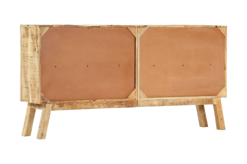 Skjenk brun og svart 160x30x80 cm grov heltre mango - Sideboard & skjenker