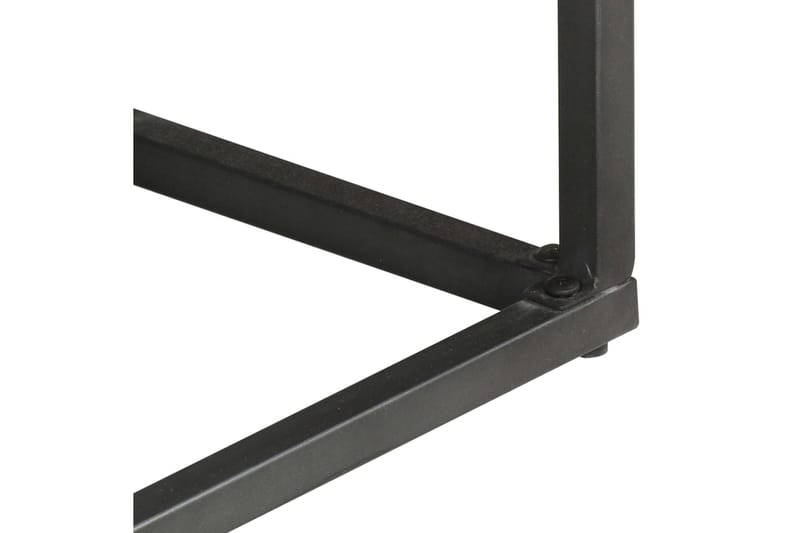 Skjenk grå 100x30x70 cm heltre akasie - Grå - Sideboard & skjenker