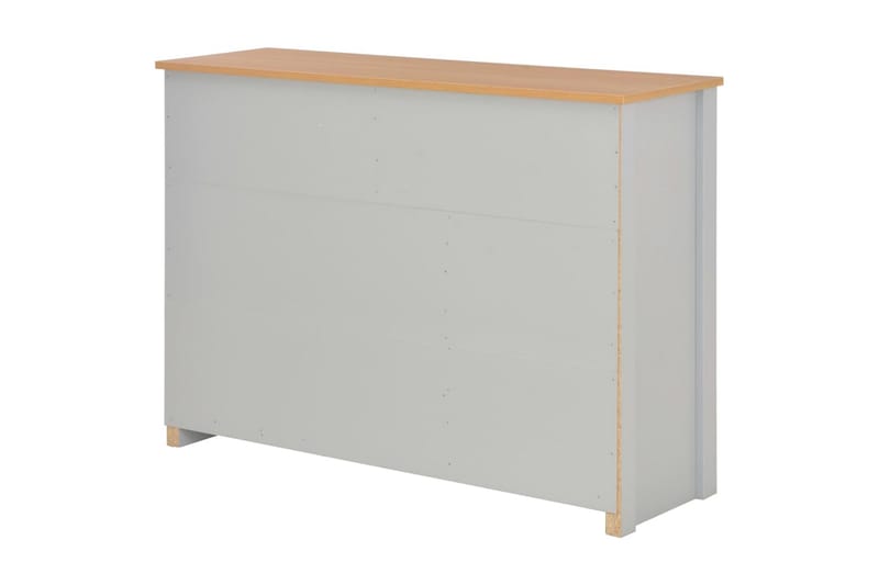 Skjenk grå 112x35x81 cm - Grå - Oppbevaring - Oppbevaringsmøbler - Sideboard & skjenker