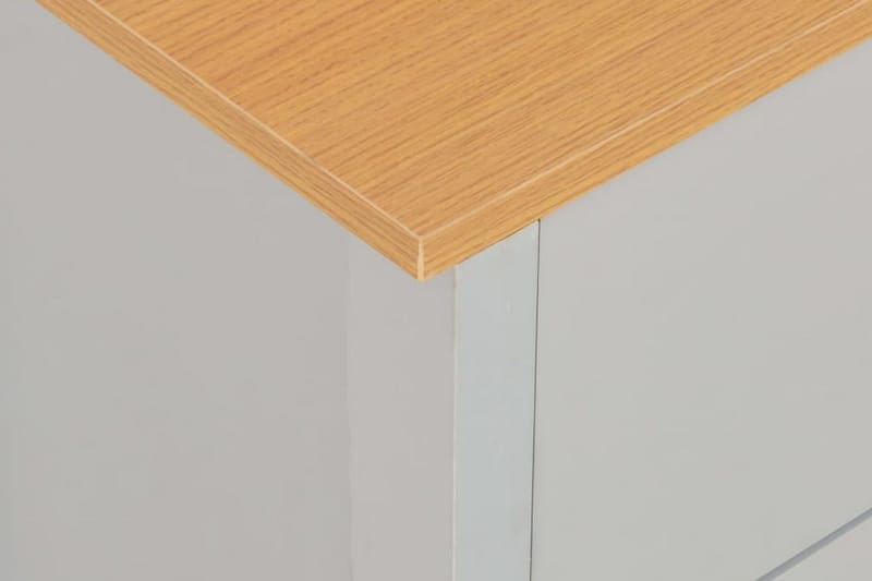Skjenk grå 112x35x81 cm - Grå - Oppbevaring - Oppbevaringsmøbler - Sideboard & skjenker