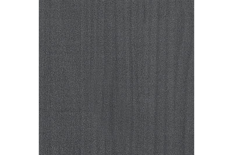 Skjenk grå 70x33x76 cm heltre furu - Grå - Sideboard & skjenker