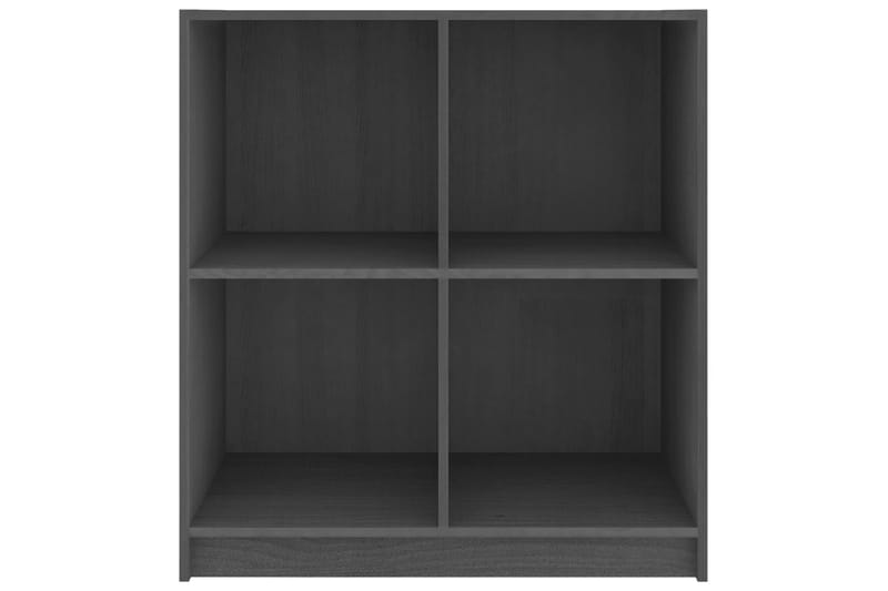 Skjenk grå 70x33x76 cm heltre furu - Grå - Oppbevaring - Oppbevaringsmøbler - Sideboard & skjenker