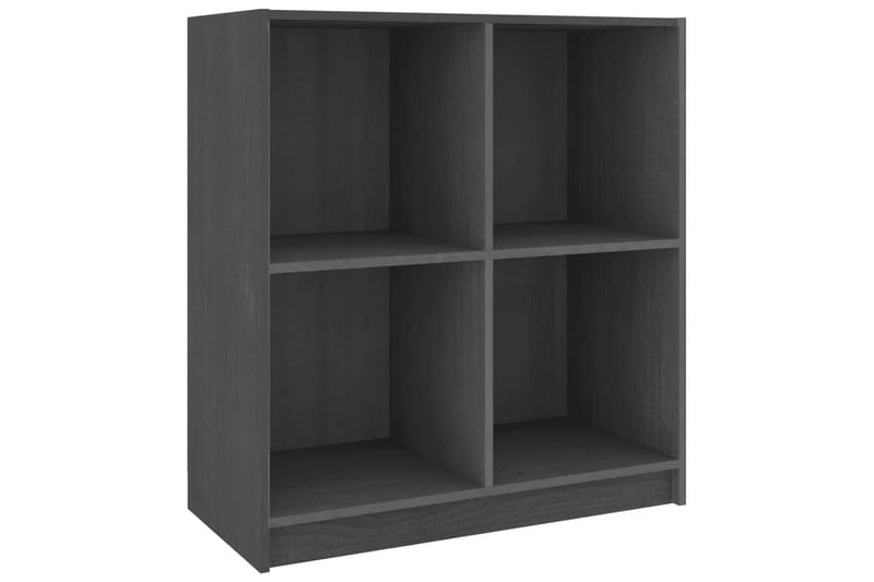 Skjenk grå 70x33x76 cm heltre furu - Grå - Oppbevaring - Oppbevaringsmøbler - Sideboard & skjenker