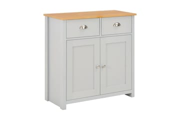 Skjenk grå 79x35x81 cm - Grå - Oppbevaring - Oppbevaringsmøbler - Sideboard & skjenker